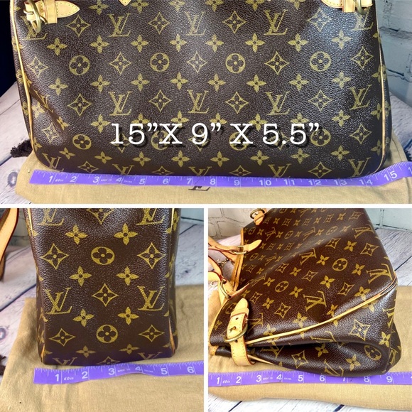 Louis Vuitton Batignolles Horizontal Shoulder bag with charm and dust bag - Picture 16 of 16